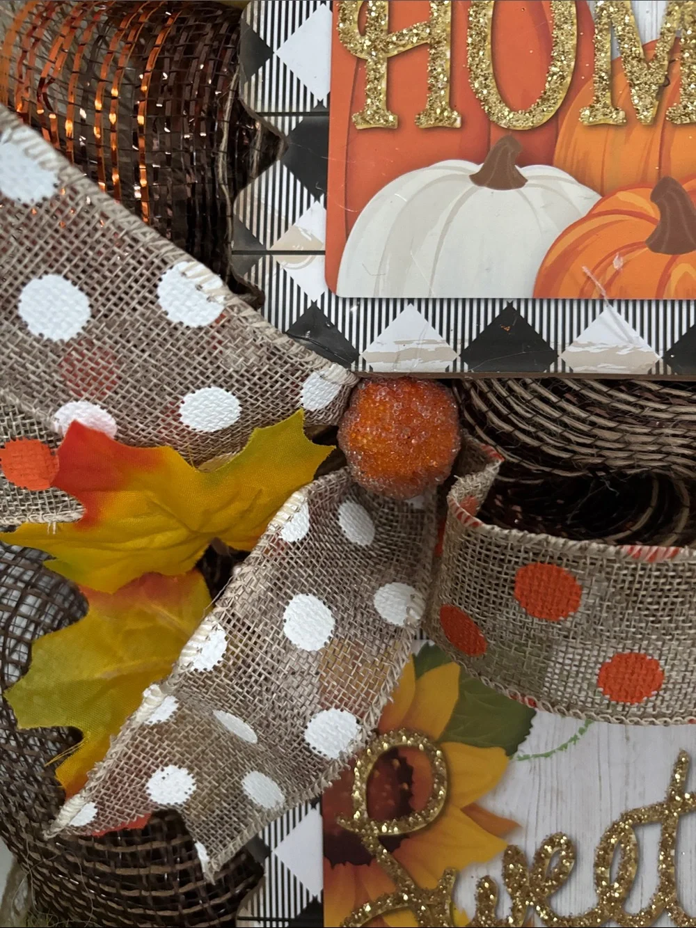 Hand Crafted layered autumn